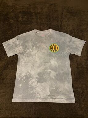 Golf Wang x Stiletto Shadow Tie-Dye Fisheye Logo T-shirt FW17